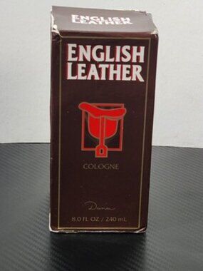 English Leather Cologne - EMPTY Box Only